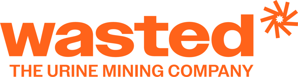 Wasted Logo - The urine mining company
