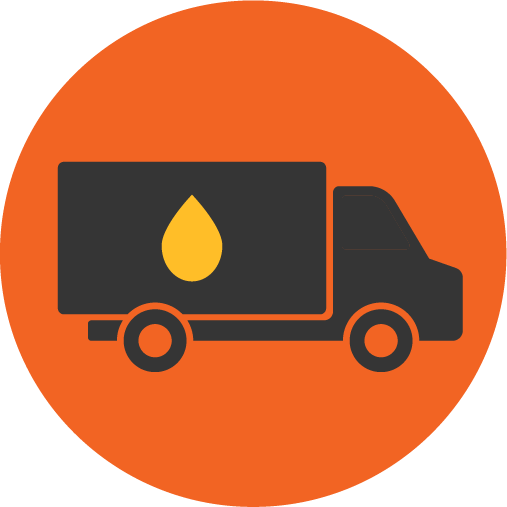 Truck with drop of urine on it